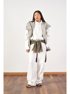 Mevra Çağla Geniş Kalıp Kapitone Şişme Yelek