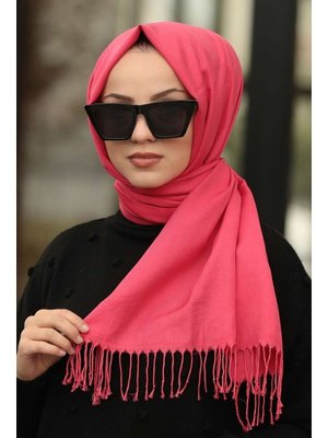 Neva Style Püsküllü Şal