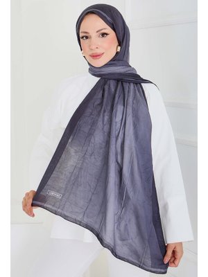 Tofisa Antrasıt Antrasit Soft Degrade Bambu Crash Şal