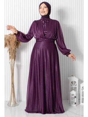 FAHİMA Mürdüm Eda Abiye