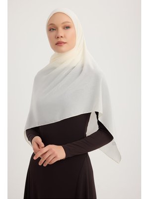 Miss Color Bej Büyük Şifon Eşarp