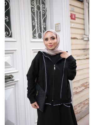 Bwest Siyah Etek Takım