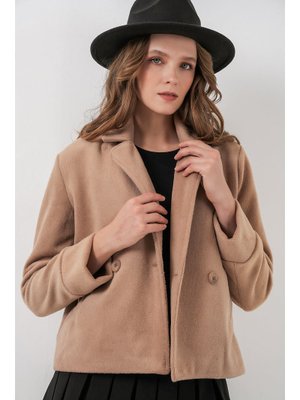 Bigdart Bisküvi Kısa Kaşe Ceket