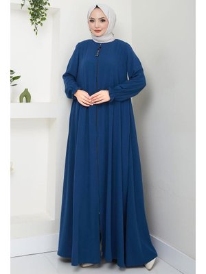 Hafsa Mina İndigo Mevlana Ferace