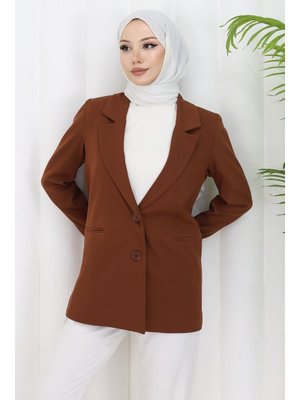 MISSVALLE Kahverengi Arin Blazer Ceket