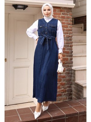 MISSVALLE Yaren Günlük Jile Koyu Kot