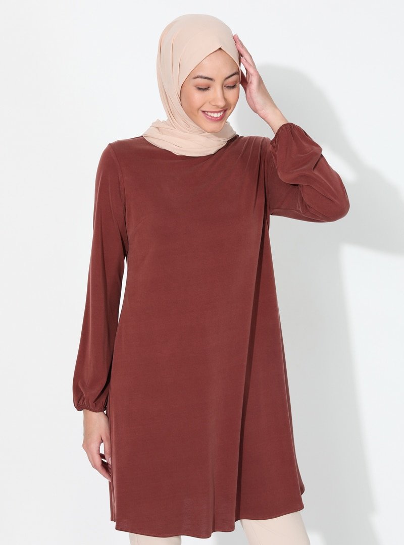 Almera Kiremit Basic Tunik