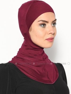 Ecardin Şarabi Boyunluklu Hijab Bone