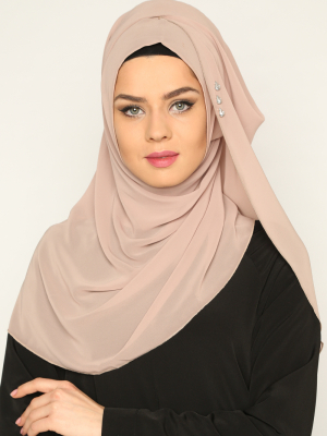 Mahra Vizon Takçık Hazır Türban