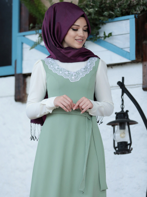 Al-Marah Çağla Güler Elbise