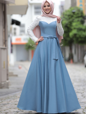 Al-Marah Mavi Elbise