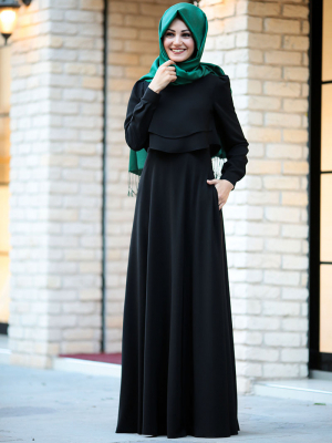 An-Nahar Siyah Sude Elbise