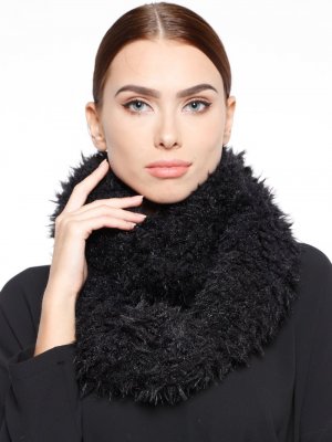 NW Accessory Siyah Kürk Boyunluk