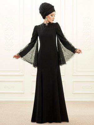 An-Nahar Siyah Mina Abiye Elbise