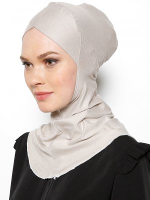 Ecardin Vizon Büyük Hijab Çapraz Bone