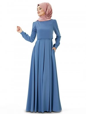 An-Nahar Indigo Gülce Elbise