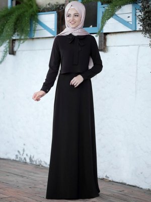 Al-Marah Siyah Elif Elbise