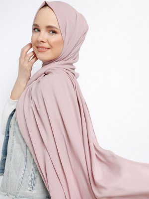 Tuva Şal Soft Gül Krep Şal