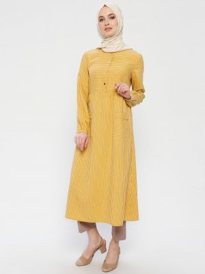 Alesya By Tuğba Hardal Çizgili Tunik