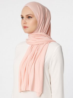Gülsoy Somon Likralı Viskon Şal