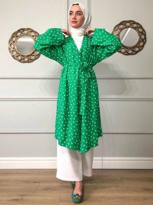 Sazze Design Yeşil Puantiye Kimono