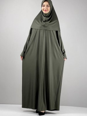 MODAPİNHAN Yeşil Namaz Elbisesi